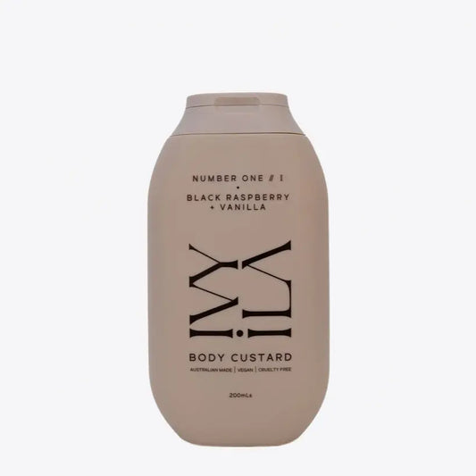 Black Raspberry + Vanilla Body Custard